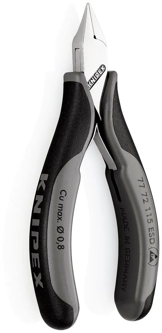 Knipex dijagonalne sečice za elektroniku sa oprugom 115mm (77 72 115 ESD)
