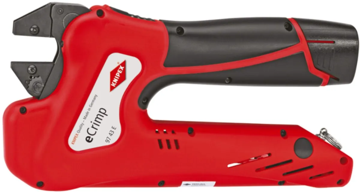 Knipex eCrimp klešta za elektromehanički sistem za presovanje za izmenjive matrice za presovanje (97 43 E)
