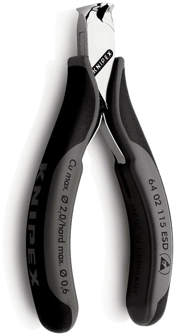 Knipex čeone sečice za elektroniku 115mm (64 02 115 ESD)