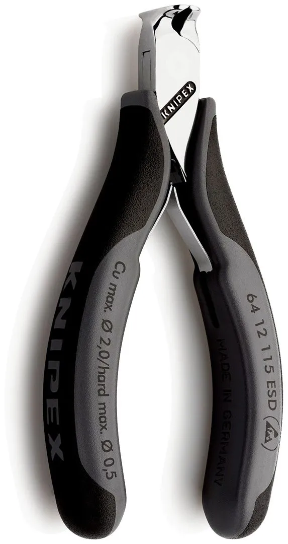Knipex čeone sečice za elektroniku 115mm (64 12 115 ESD)