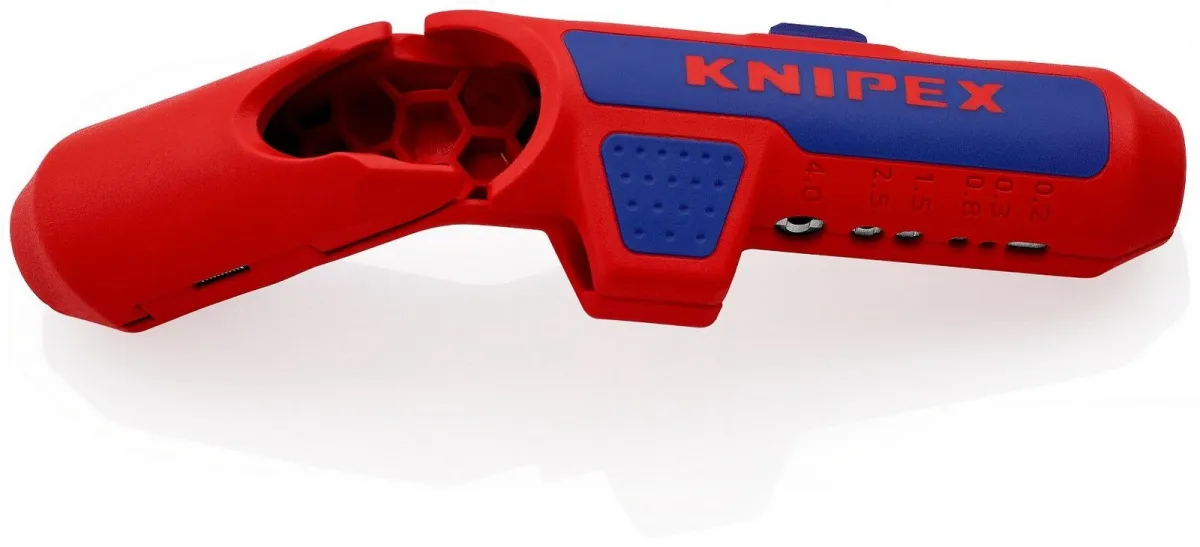 Knipex ErgoStrip® univerzalni alat za skidanje izolacije za levoruke korisnike - u blister pakovanju (16 95 02 SB)