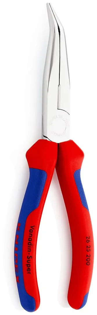 Knipex hromirana klešta 200mm špic - savijena pod 40° (26 25 200)