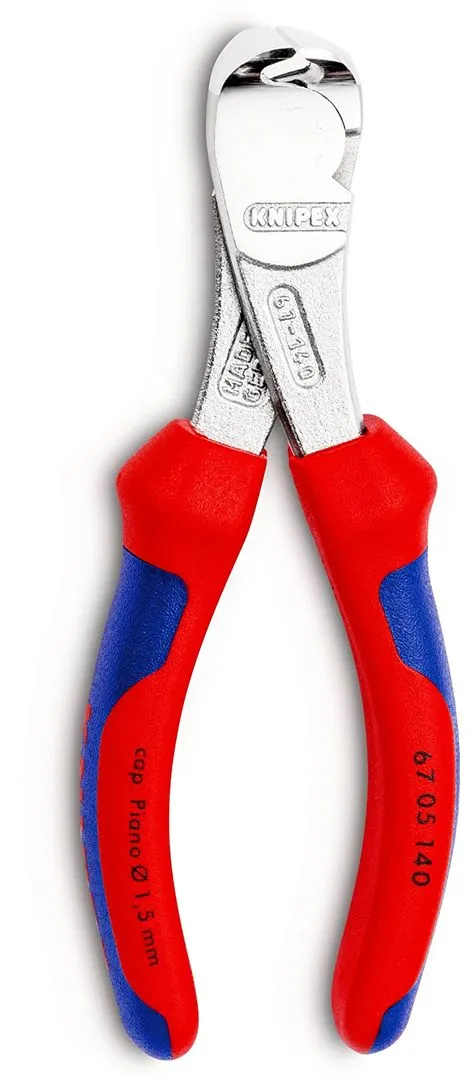 Knipex hromirane ojačane čeone sečice 140mm (67 05 140)