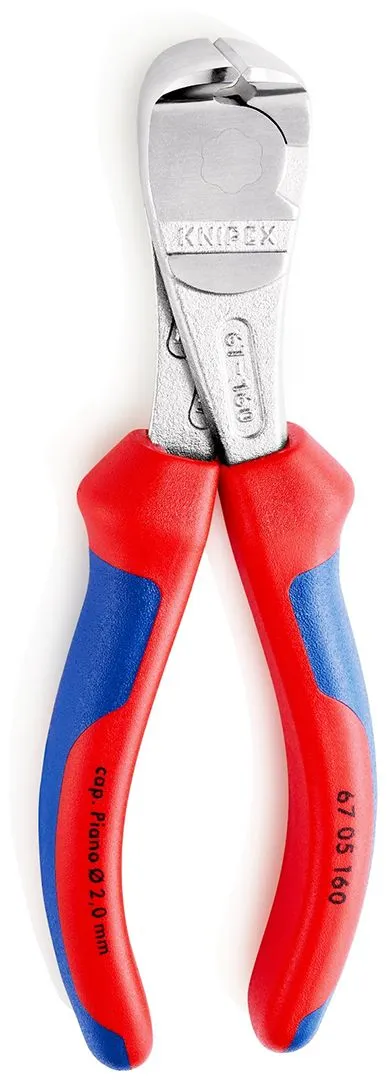 Knipex hromirane ojačane čeone sečice 160mm (67 05 160)