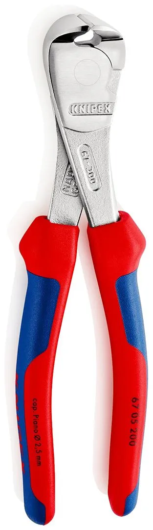 Knipex hromirane ojačane čeone sečice 200mm (67 05 200)