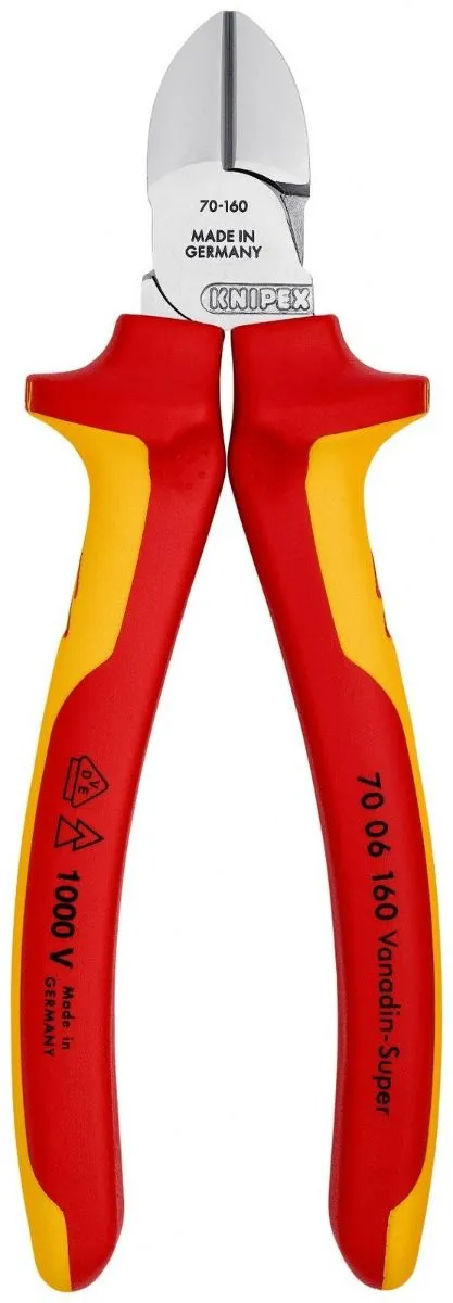 Knipex izolovane dijagonalne sečice 160mm 1000V VDE (70 06 160)