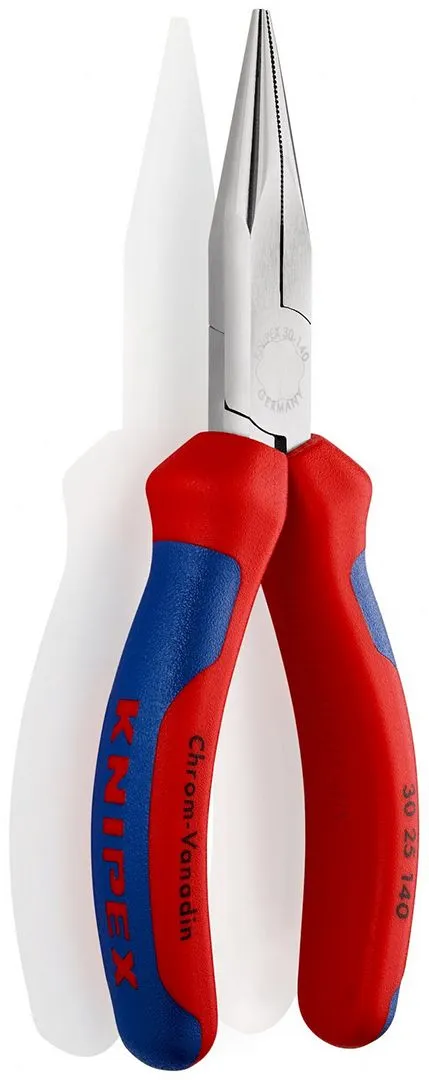 Knipex klešta sa dugim poluokruglim čeljustima 140mm - hromirana (30 25 140)