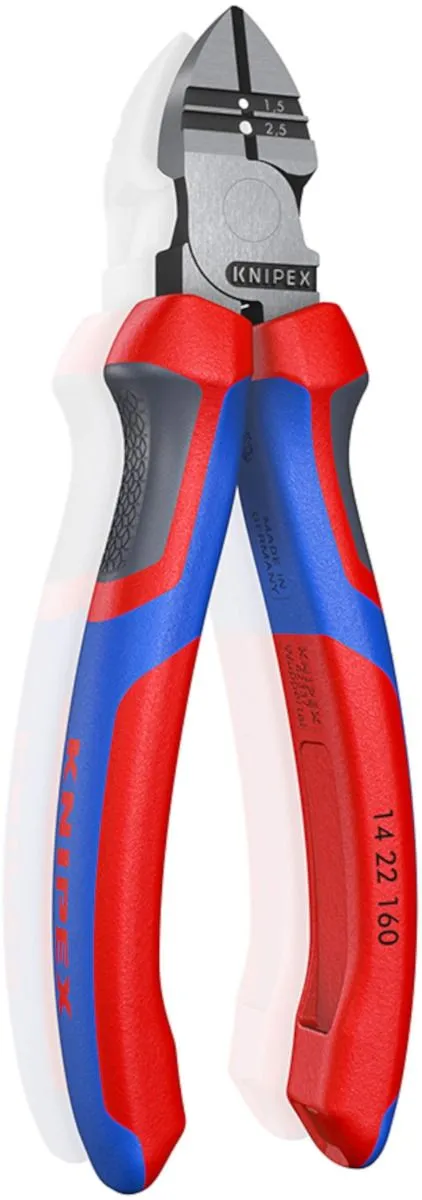 Knipex klešta za skidanje izolacije sa bočnim sečenjem 160mm, KnipeXtend (14 22 160)
