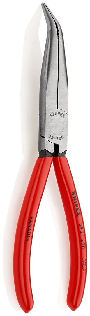 Knipex kriva poluobla mehaničarska klešta 200mm - pod 40° (38 21 200)