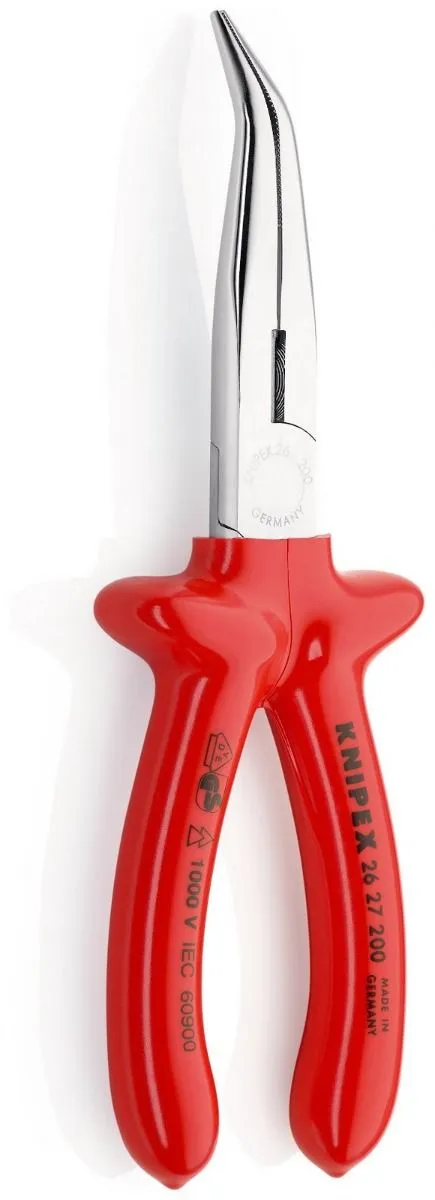 Knipex špic klešta kriva izolovana 200mm (26 27 200)
