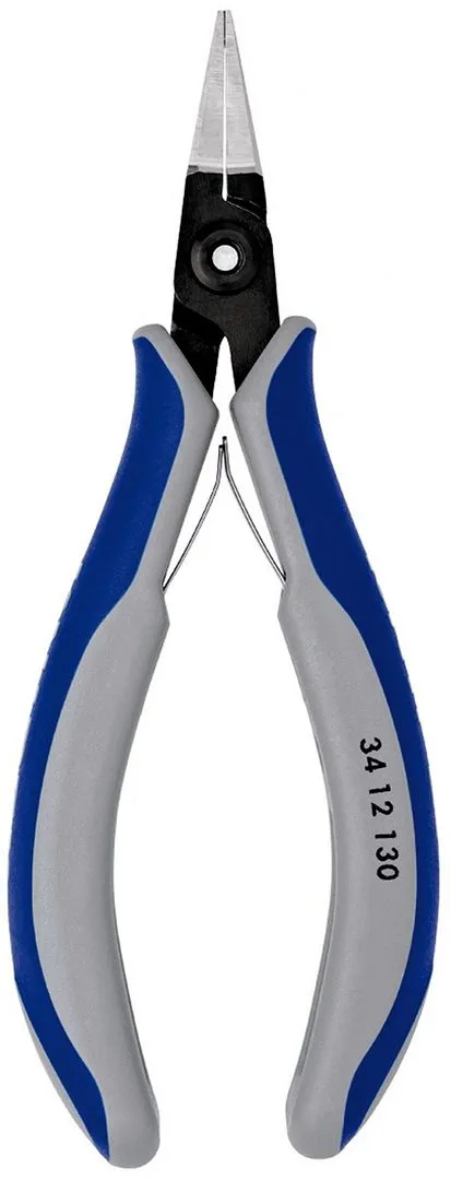 Knipex precizna klešta za elektroniku sa ravnim čeljustima 135mm (34 12 130)