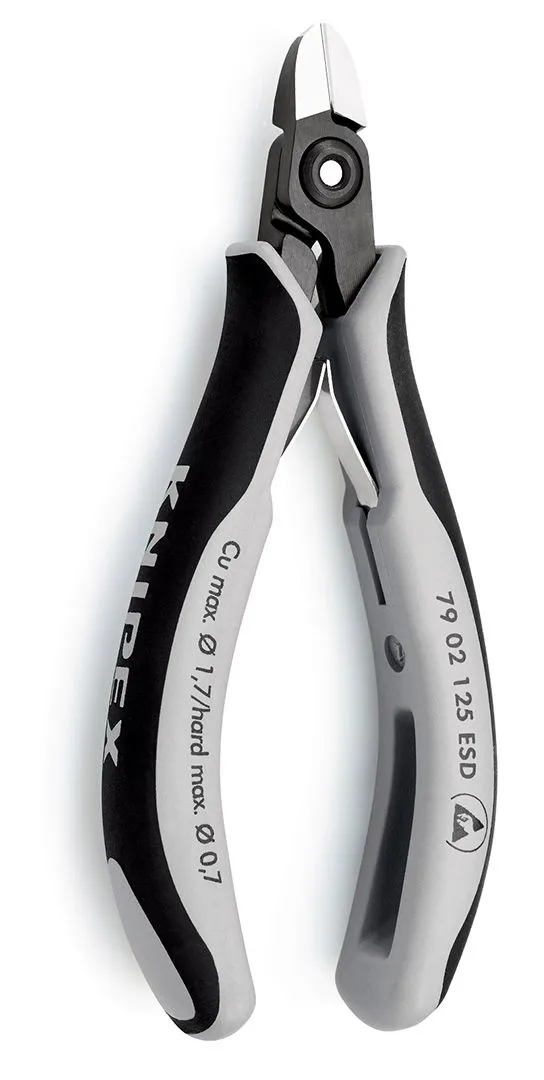 Knipex precizne dijagonalne sečice za elektroniku 125mm (79 02 125 ESD)