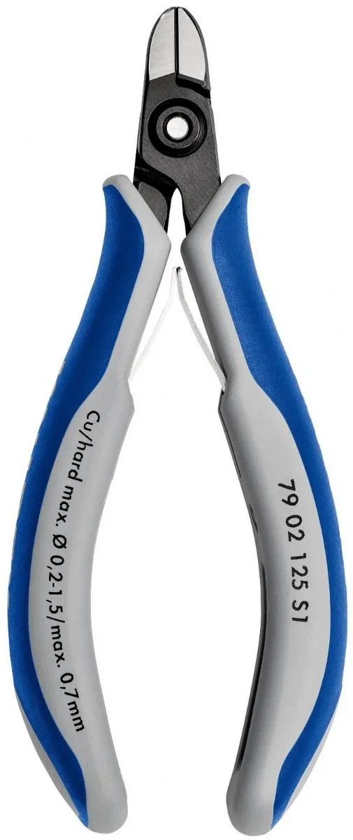 Knipex precizne dijagonalne sečice za elektroniku 125mm (79 02 125 S1)