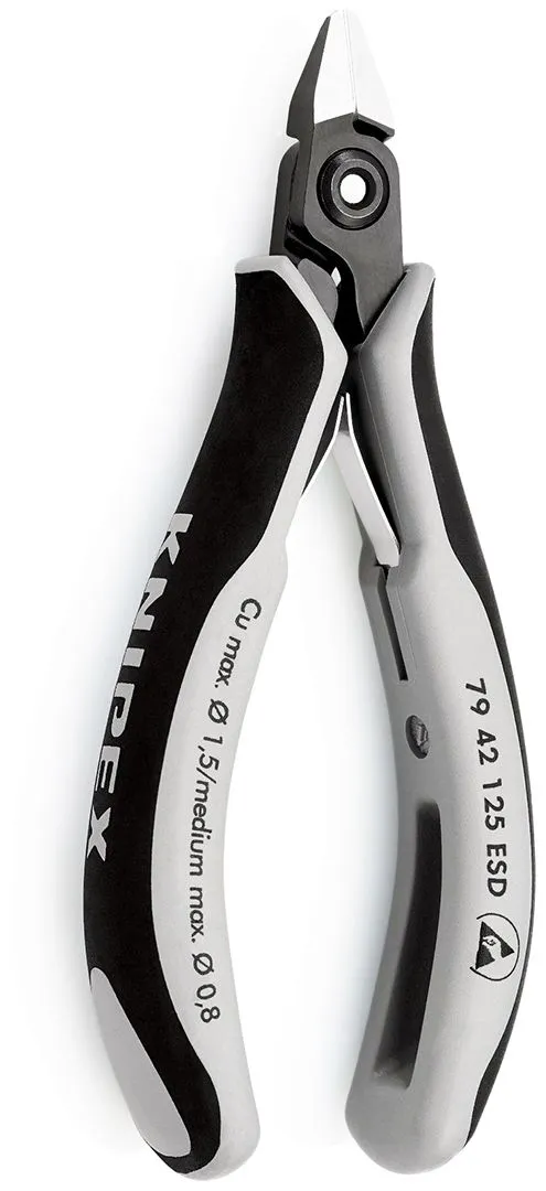 Knipex precizne dijagonalne sečice za elektroniku 125mm (79 42 125 ESD)