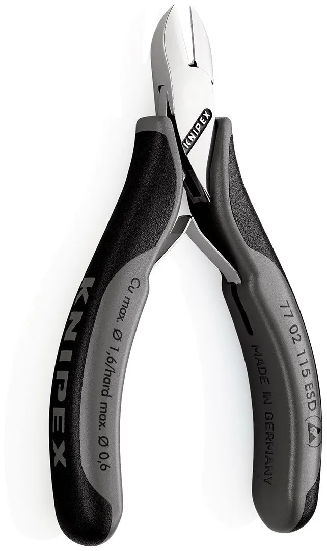 Knipex precizne dijagonalne sečice za elektroniku sa oprugom 115mm (77 02 115 ESD)