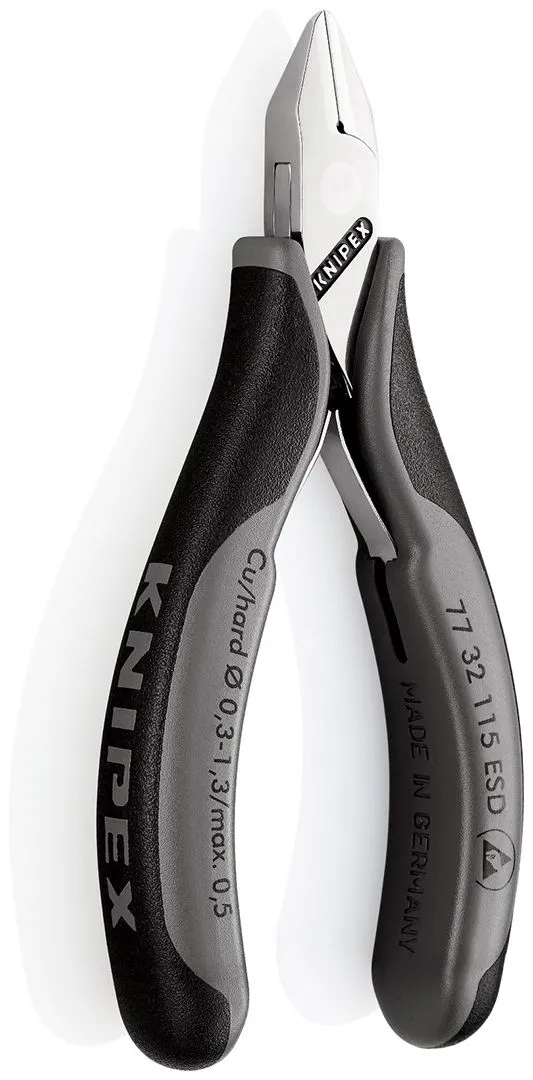 Knipex precizne dijagonalne sečice za elektroniku - sa oprugom 115mm (77 32 115 ESD)