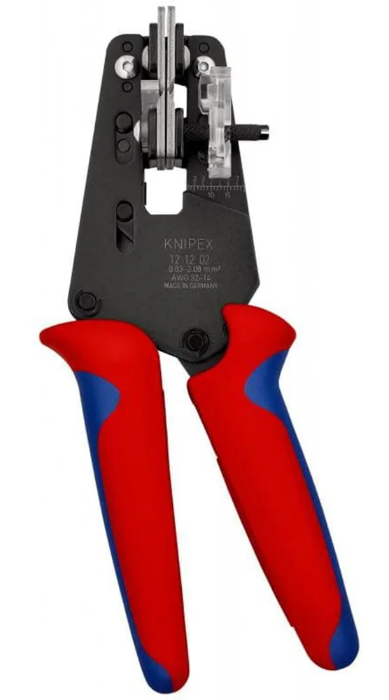 Knipex precizni skidač izolacije sa profilnim noževima 0,14 - 6,0mm² (12 12 06)