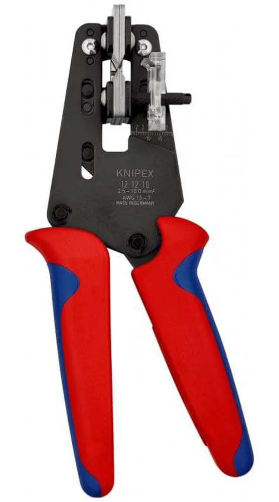 Knipex precizni skidač izolacije sa profilnim noževima 2,5 - 10,0 mm² (12 12 10)