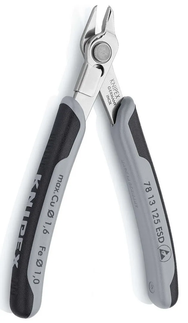 Knipex Super Knips® precizne dijagonalne sečice sa hvatačem žice 125mm (78 13 125 ESD)