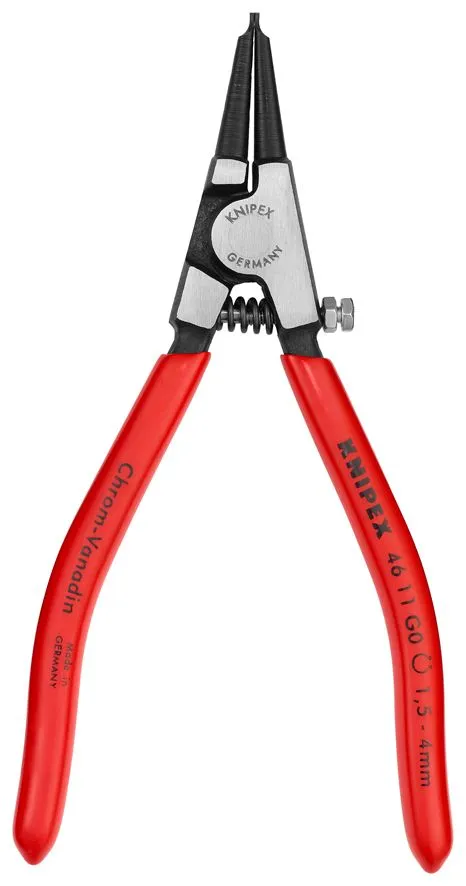 Knipex zeger klešta za pričvrsne sigurnosne prstenove sa podesivim graničnim vijkom (46 11 G0)