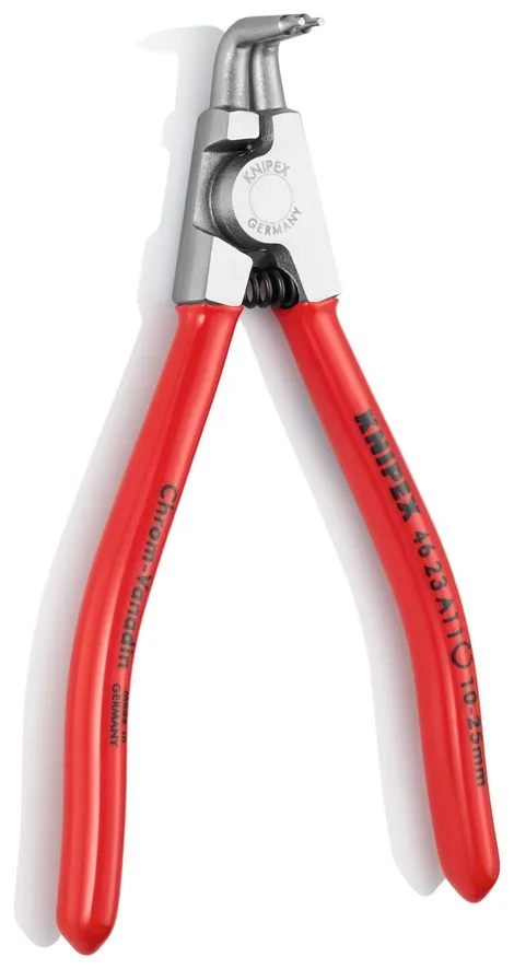 Kriva hromirana Knipex zeger klešta za spoljašnje sigurnosne prstenove 125mm - pod 90° (46 23 A11)