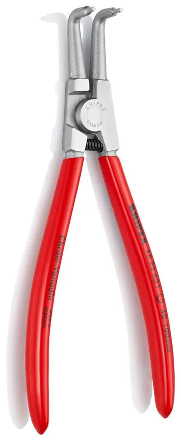 Kriva hromirana Knipex zeger klešta za spoljašnje sigurnosne prstenove 200mm - pod 90° (46 23 A31)