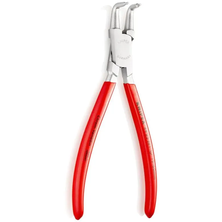 Kriva hromirana Knipex zeger klešta za unutrašnje sigurnosne prstenove 170mm - pod 90° (44 23 J21)