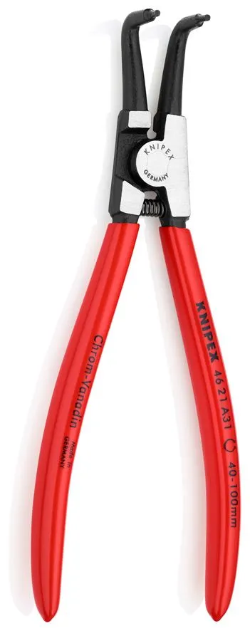 Kriva Knipex zeger klešta za spoljašnje sigurnosne prstenove 200mm - pod 90° (46 21 A31)