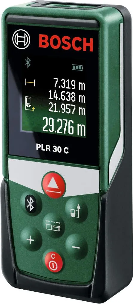 Laserski daljinomer Bosch PLR 30 C sa Bluetooth tehnologijom (0603672120)