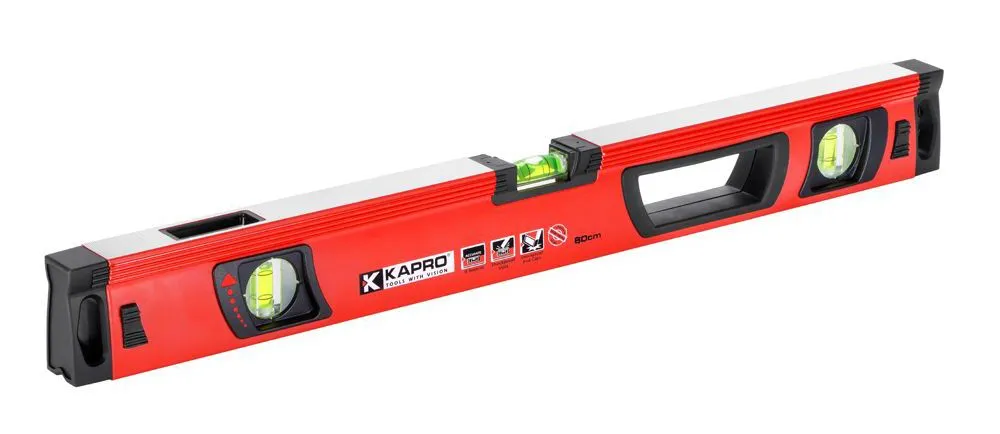 Libela 80 cm sa magnetom; 3 akrilne bočice 995 VULCAN KAPRO (K99541PM80)