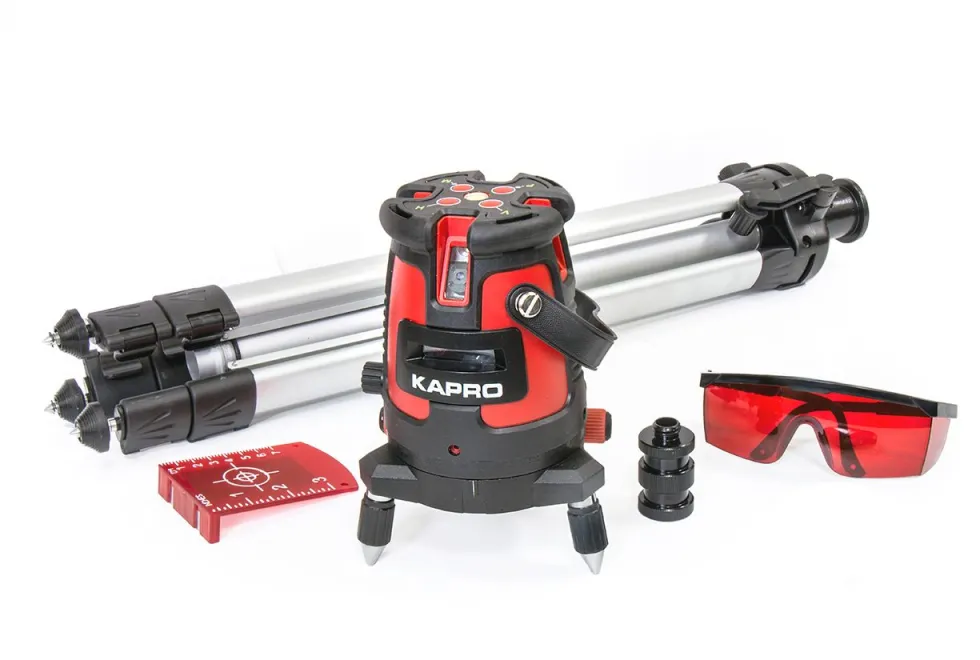 Linijski laser 5 linija + tačka 50m domet KAPRO 875H ProLaser + kofer (K875H)