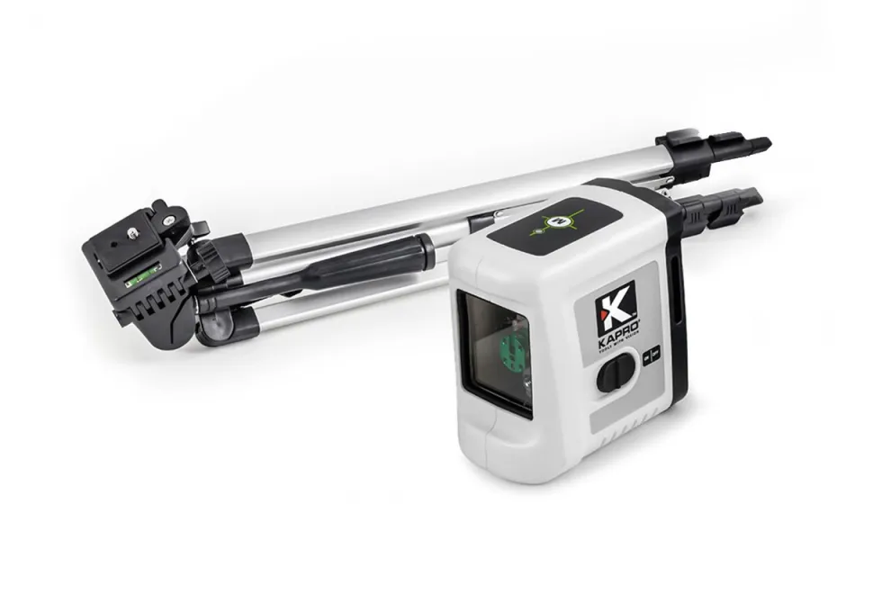 Linijski laser sa zelenim zrakom; 2 linije 20m domet KAPRO 862GS + stativ (K862GS)