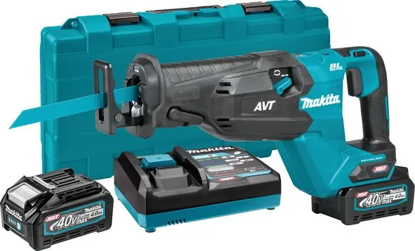 Makita akumulatorska univerzalna-recipro testera; 2 x 4,0 Ah + kofer (JR002GM201)