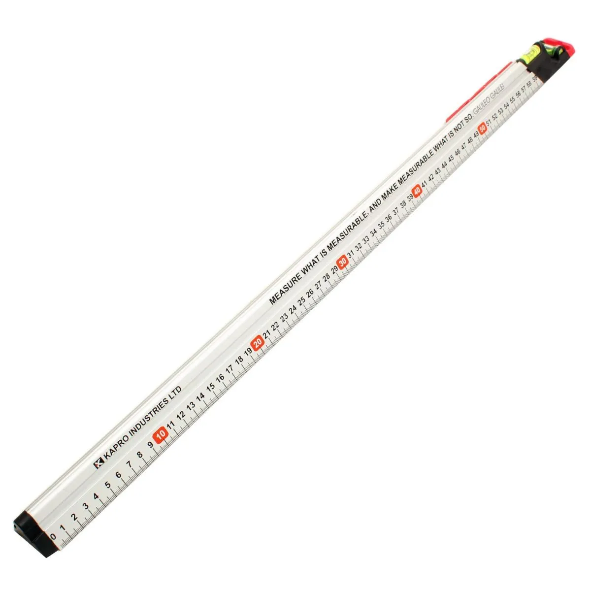Merna letva 80 cm H/V sa libelom trougaoni profil 313 KAPRO (K31380)