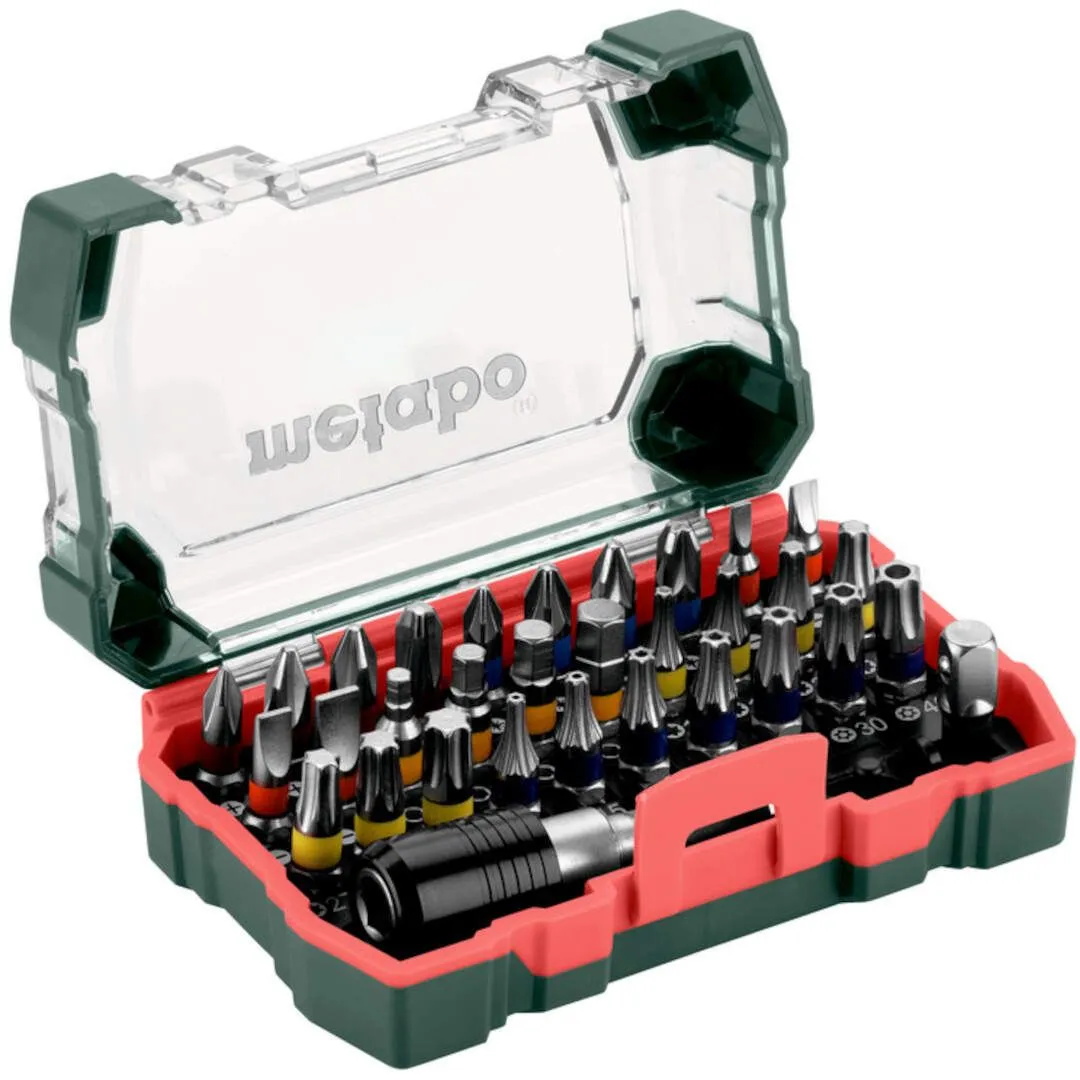 Metabo 32-delni set bitova sa adapterom i magnetnim držačem od 65 mm (626700000)