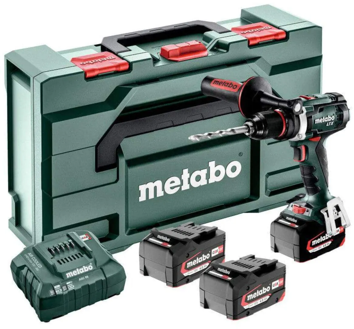 Metabo akumulatorska bušilica/odvrtač BS 18 LTX Impuls; 18v; SET 3x4,0Ah  (602191960)