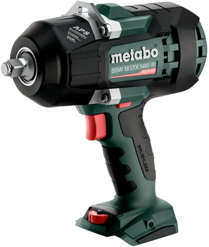 Metabo akumulatorski udarni odvrtač SSW 18 LTX 1450 BL Solo; bez baterije i punjača (602401840)