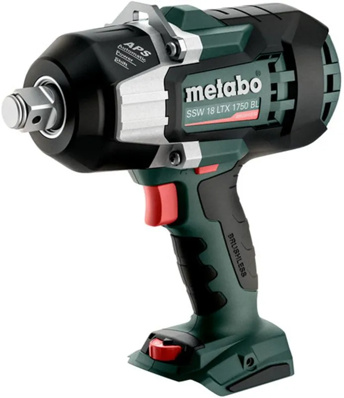 Metabo akumulatorski udarni odvrtač SSW 18 LTX 1750 BL Solo; bez baterije i punjača (602402840)