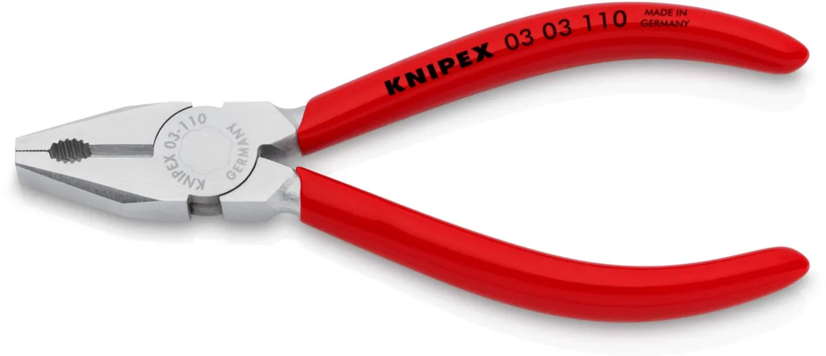 Mini kombinovana Knipex klešta 110mm - hromirana (03 03 110)