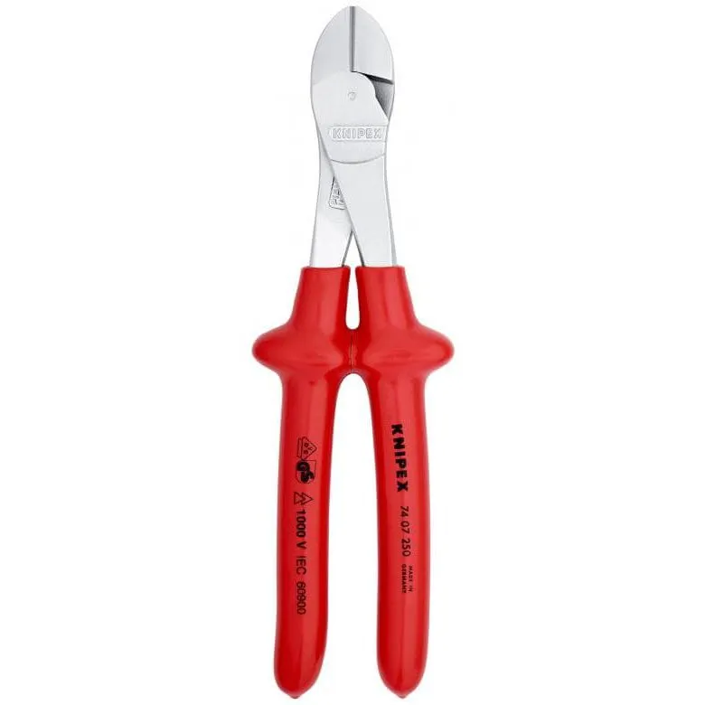 Ojačane Knipex dijagonalne izolovane sečice 1000V VDE (74 07 250)