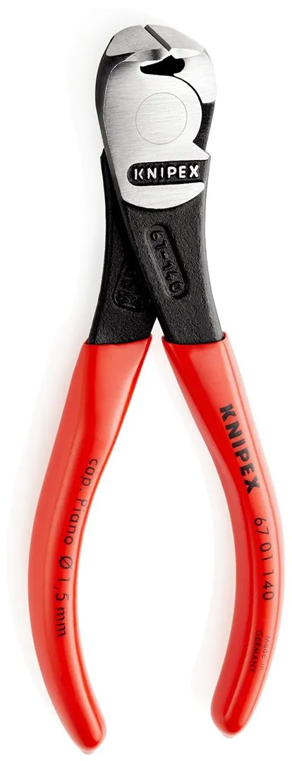 Ojačane Knipex čeone sečice 140mm - u blister pakovanju (67 01 140 SB)