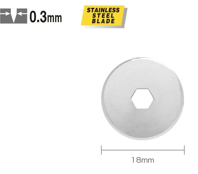 OLFA RB18-2 rotaciono sečivo za skalpel 18mm - pakovanje od 2 komada