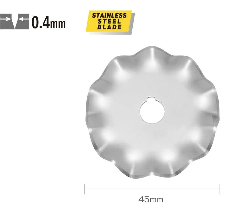 OLFA WAB45-1 talasasto rotaciono sečivo za skalpel 45mm