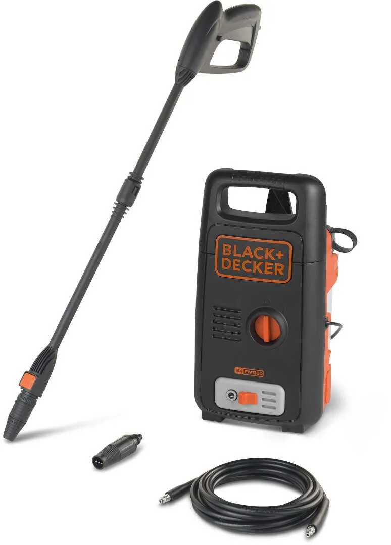 Perač pod visokim pritiskom Black+Decker BXPW1300E; 1.300W; 100bar