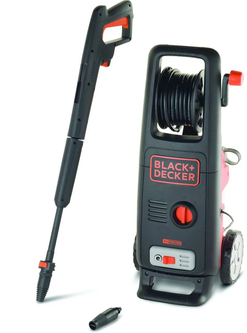 Perač pod visokim pritiskom Black+Decker BXPW1700E; 1.700W; 130bar