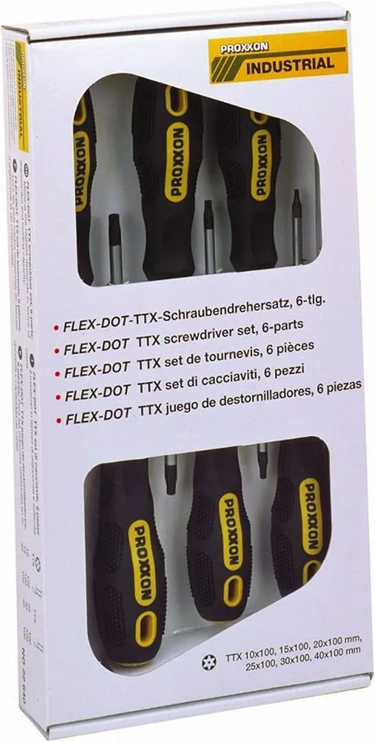 Proxxon flex-dot 6-delni set TTX odvijača, 22640