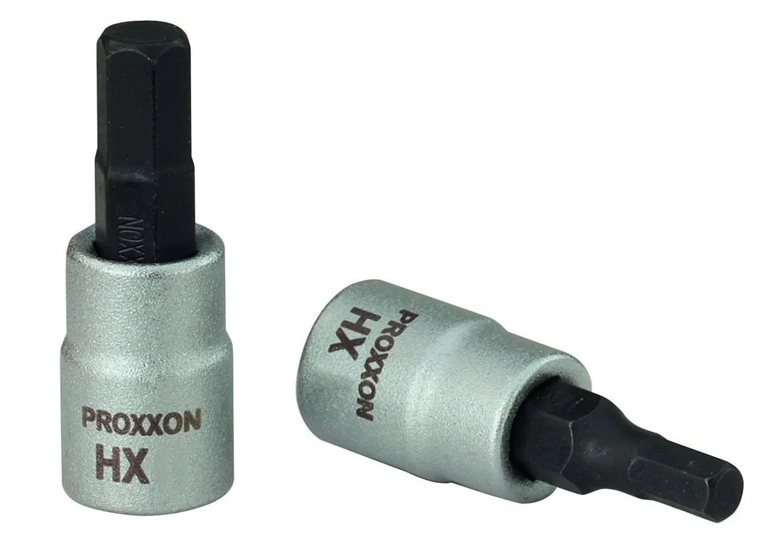 Proxxon nasadni ključ inbus HX 2x33 mm industrijskog kvaliteta sa prihvatom 1/4" - 23744