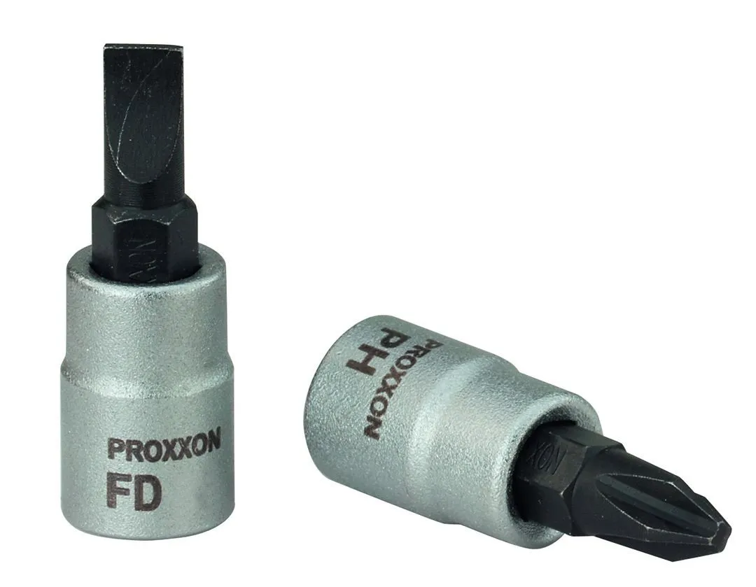 Proxxon nasadni ključ-odvijač ravni FD 8 dužine 33 mm industrijskog kvaliteta sa prihvatom 1/4" - 23742