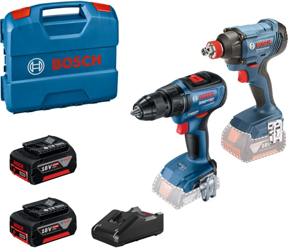 Set akumulatorskog alata GSR 18V-50 + GDX 180-LI; 2x5,0 Ah u koferu (0615990N3F)