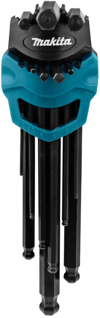 Set inbus ključeva 9-delni 1,5-10 mm Makita (B-65894)